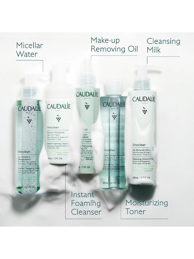 Caudalie Vinoclean gentle foam cleanser 150ml - British product