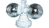 Twin rotating disco ball lamp 31cm (British brand)