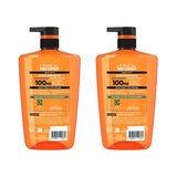 Loreal men's hydra energetic shower gel 2-pack 1L each, UK version
