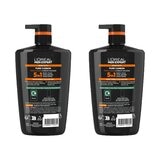 Loreal Carbon shower gel 2 x 1L, UK version