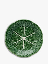 Bordallo Pinheiro Cabbage Earthenware Side Plate Green 19cm