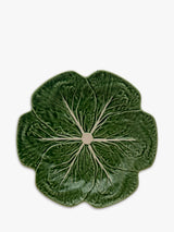 Bordallo Pinheiro Cabbage Earthenware Dinner Plate Green 26.5cm