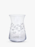 Dartington Crystal Bloom Cosmos clear vase H21cm - British product