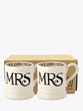 Emma Bridgewater Black Toast mugs set of 2 310ml - British product