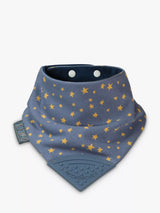 Cheeky Chompers Teething Dribble Bib Midnight Stars Baby Bib