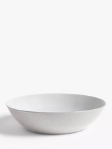 Stoneware Low Serving Bowl, 27cm, Grey