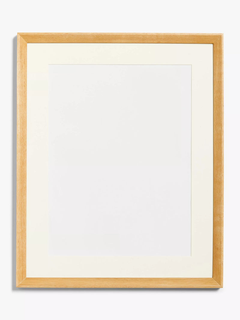 John Lewis Isla Poster Frame & Mount, FSC-Certified (Oak Wood)