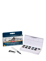 Derwent Charcoal Paints Art Set Pack of 12