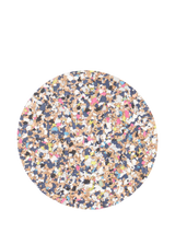 Round Natural Cork and Recycled EVA Plastic Coasters, Set of 4, Multi