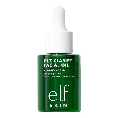 E.L.F. Skin Plz Clarify Facial Oil Non-Greasy Vegan Formula