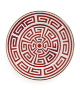 GINORI 1735 Labirinto Scarlatto Porcelain Bread Plate 16cm