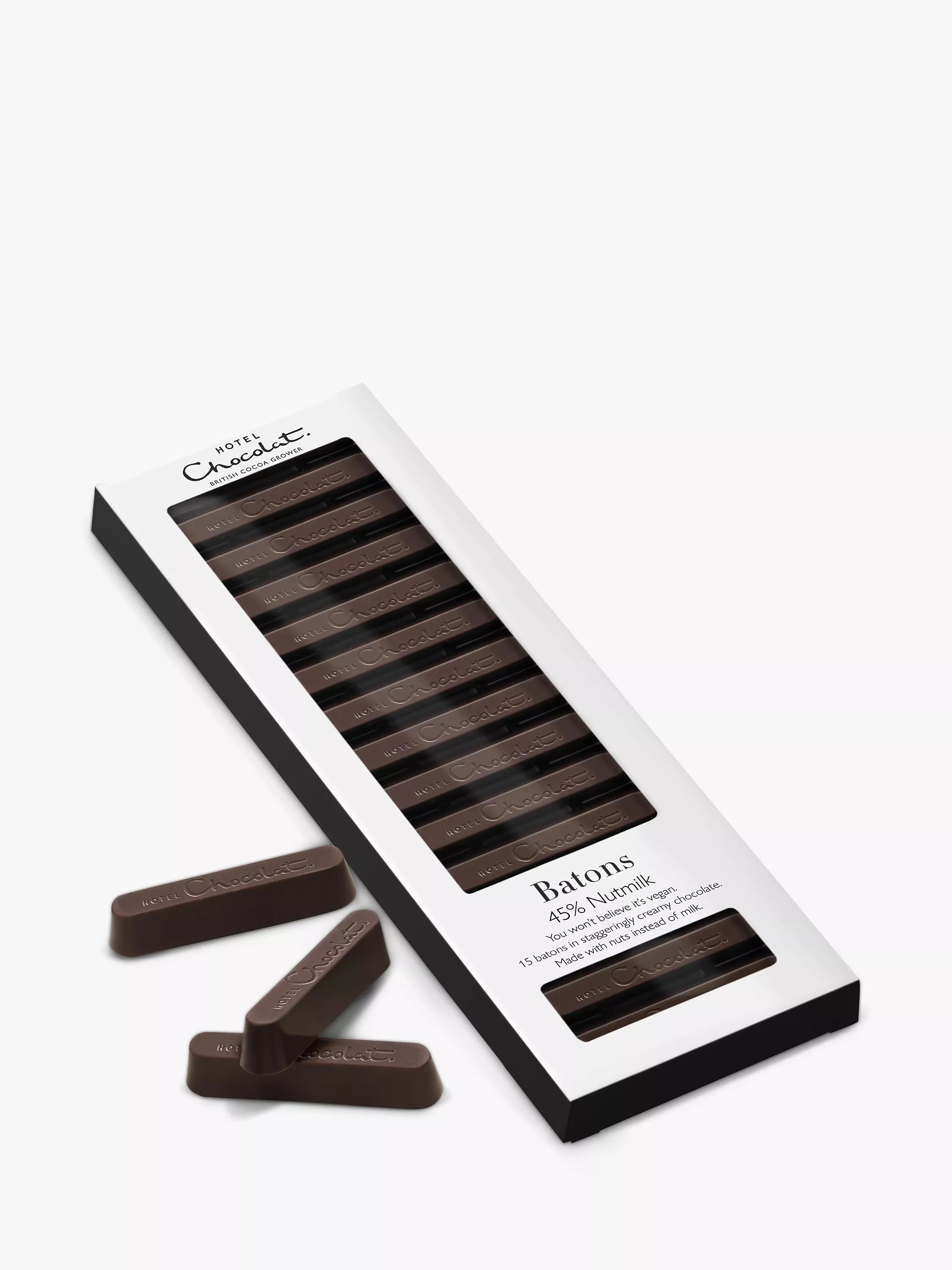 Hotel Chocolat 45% Nutmilk Vegan Chocolate Batons, 120g - McGrocer