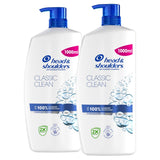 Head & Shoulders Classic Clean Shampoo 2 x 1L, UK version