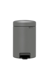 Pedal Bin with Removable 3 Litre Inner Bucket and Odour-Proof Soft Closing Lid