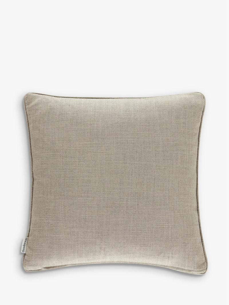 Sanderson Palmhouse leafy frond cushion (British brand)