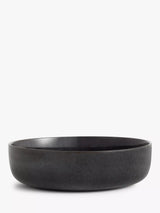 Reactive Glaze Stoneware Serving Bowl, 27cm, Grey