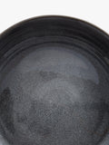 Grey reactive glaze stoneware serving bowl, 27cm, imported from the UK