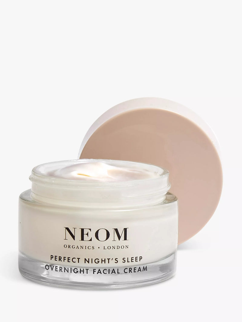 NEOM Perfect Night's Sleep Overnight Facial Cream 50ml, imported from the UK