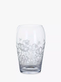 Dartington Crystal Bloom Cosmos Wide glass vase 25cm height - British product
