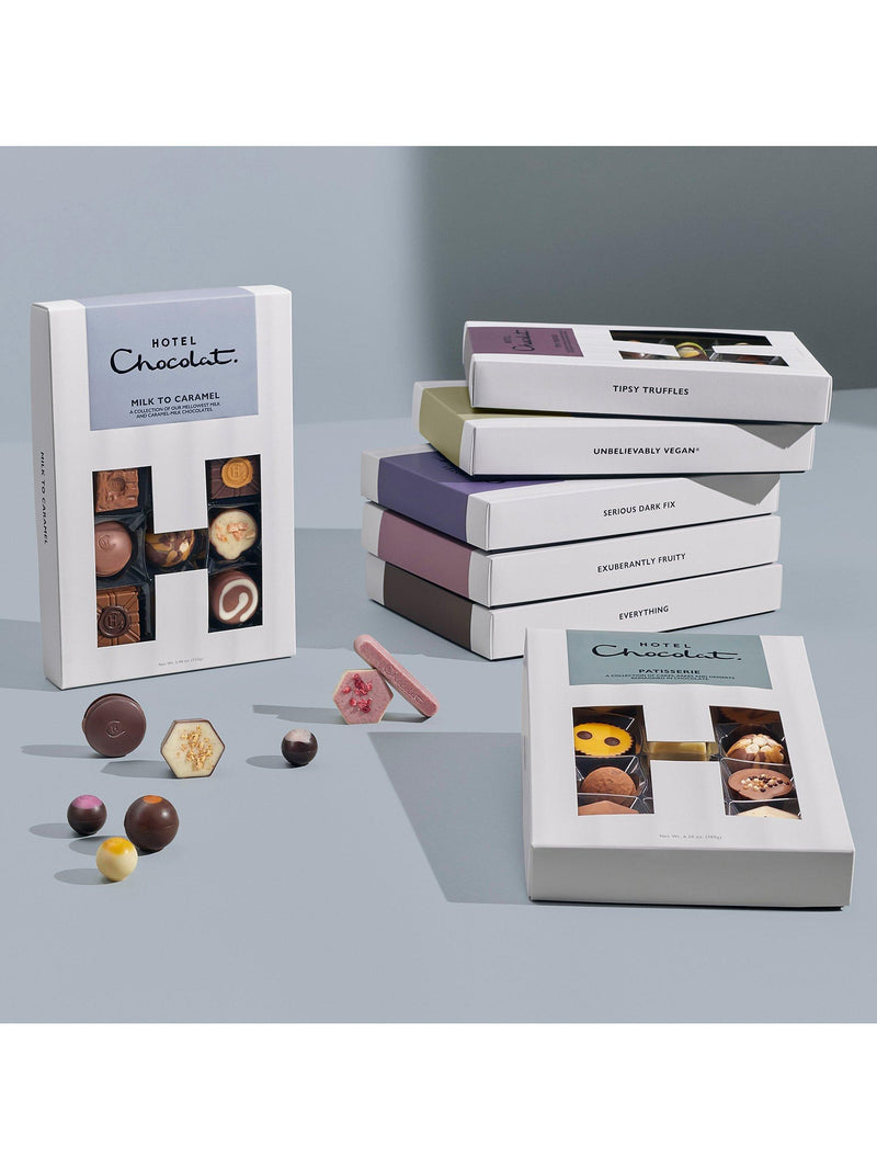 Hotel Chocolat Tipsy Truffles H-Box chocolate truffles 155g, UK version
