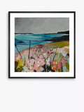 Louise Body floral framed print Blue/Multi 50 x 50cm, UK version