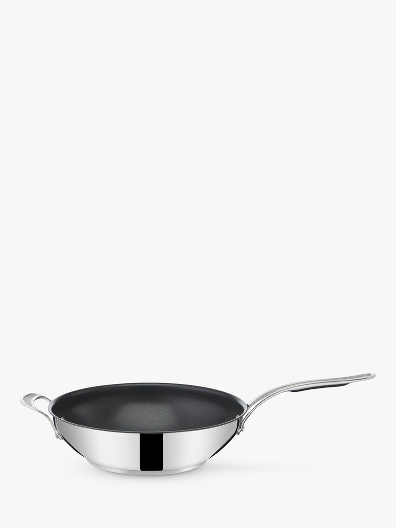 Jamie Oliver by Tefal stainless steel wok 30cm, UK version