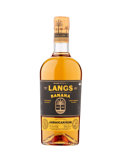 Langs Rum Banana Flavoured Rum 70cl