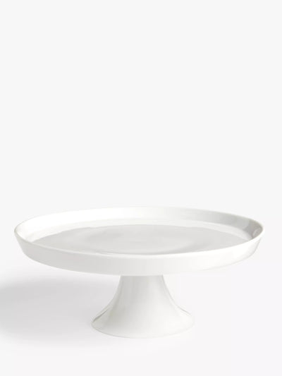 Porcelain Cake Stand 27cm in White