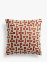 John Lewis Hew Embroidered Feather Cushion