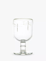 Clear Glass Wine or Water Tumblers with Dragonfly Design, Set of 6, 280ml