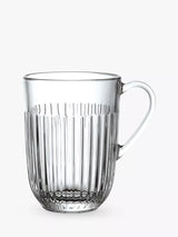 La Rochère Ouessant Glass Mug Set of 6 Clear 400ml