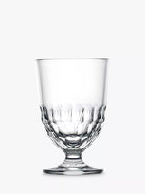 Traditional Wine Glasses, Set of 6, 290ml Each, Clear with Honeycomb Cut