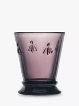 Set of 6 Bee Design Glass Tumblers, 260ml
