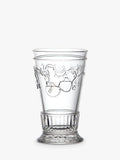 La Rochère Versailles highball glass set of 6 with scallop and flower motifs, 330ml, UK version
