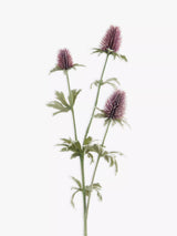 Floralsilk Artificial Thistle Spray Decorative Floral Spray