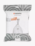 Brabantia bin liners Size H (50-60L) Pack of 40 - British product