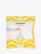 Brabantia PerfectFit Bin Liners Size A 3L Pack of 40