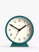 Analogue Alarm Clock with Quartz Movement and Matt-Finish Case