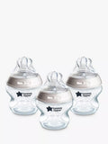 Tommee Tippee baby bottles with anti-colic teats, pack of 3, 150ml (British brand)