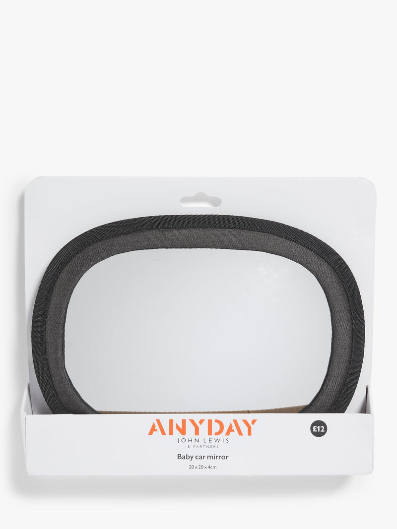 John Lewis baby back seat car mirror, UK version