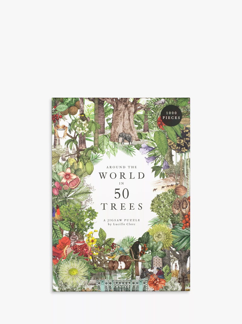 Laurence King Publishing 1000-piece tree jigsaw puzzle, UK version