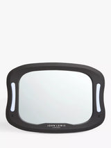 John Lewis Light Up Car Mirror Black Travel Mirror