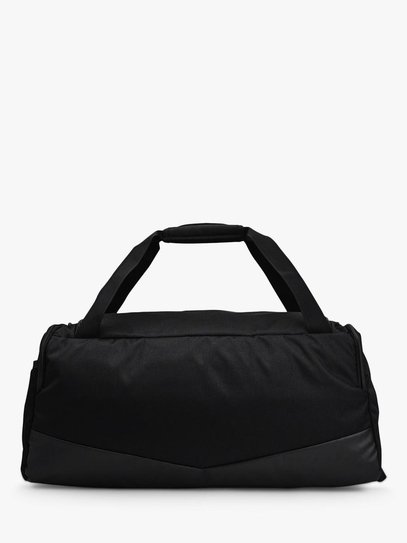 Under Armour medium duffel bag with water-resistant finish and multiple pockets (British brand)