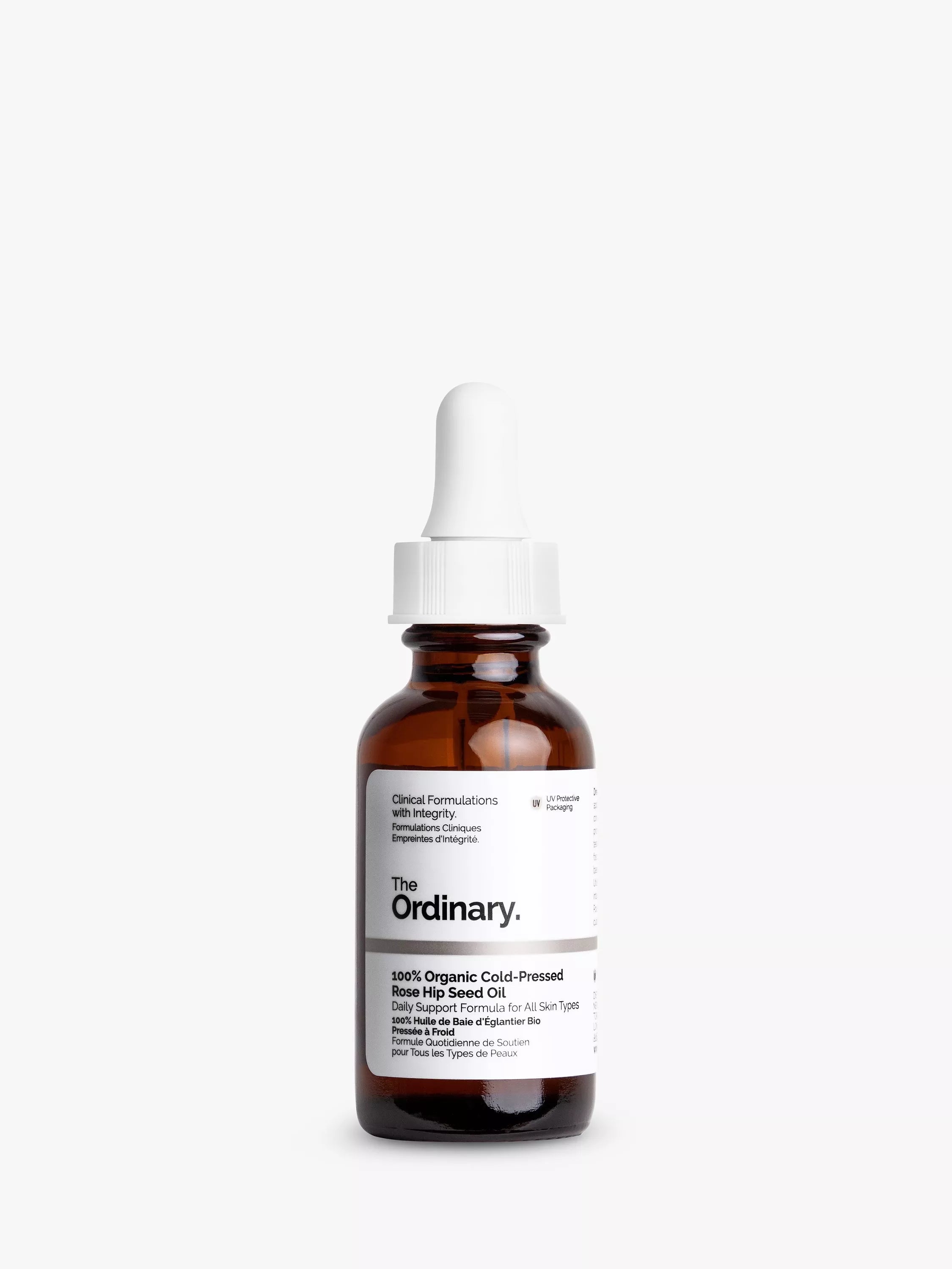 The Ordinary 100% Organic Cold Pressed Rose Hip Seed Oil, 30ml - McGrocer