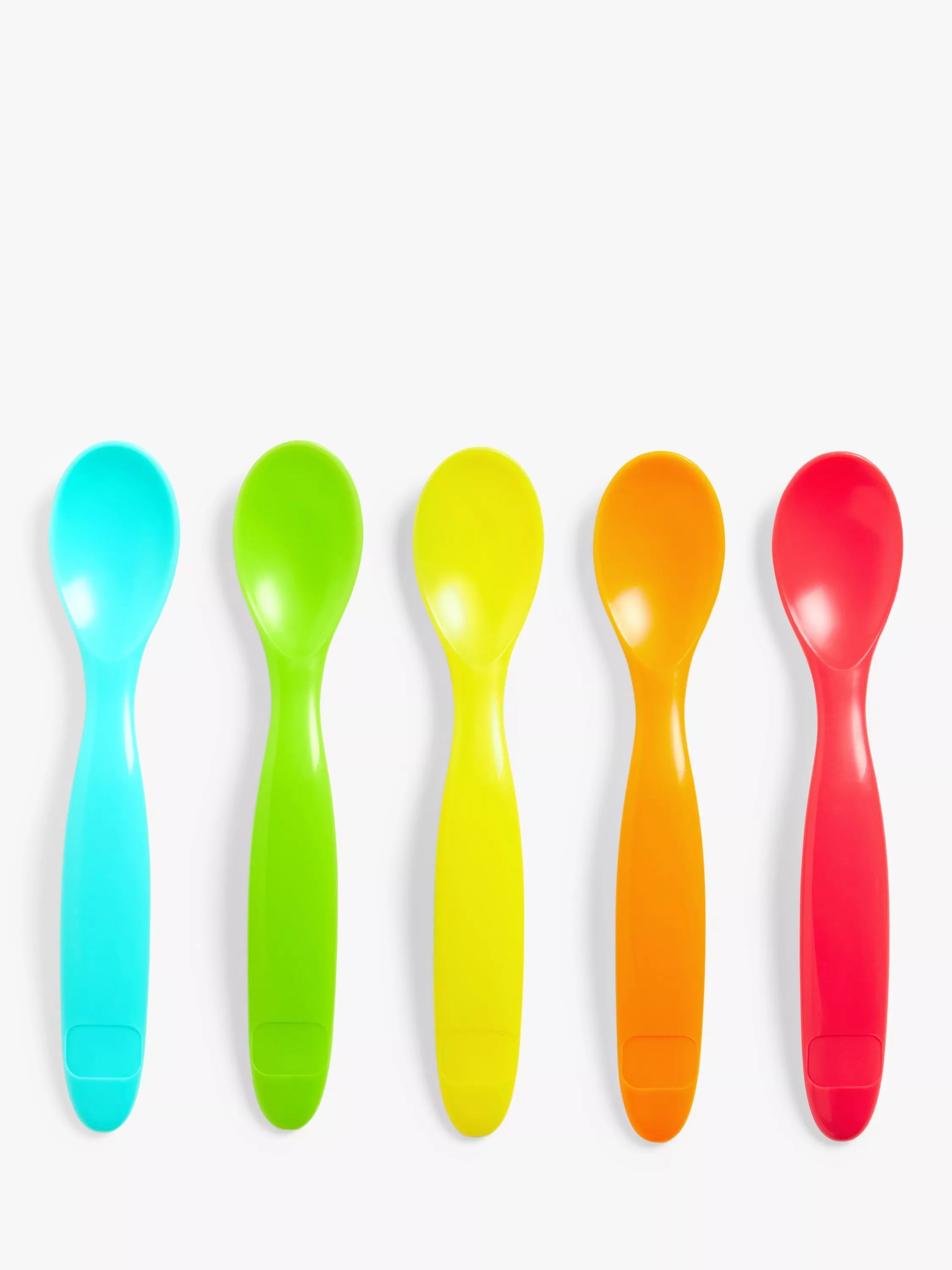 John Lewis ANYDAY Baby Weaning Spoons, Pack of 5 - McGrocer