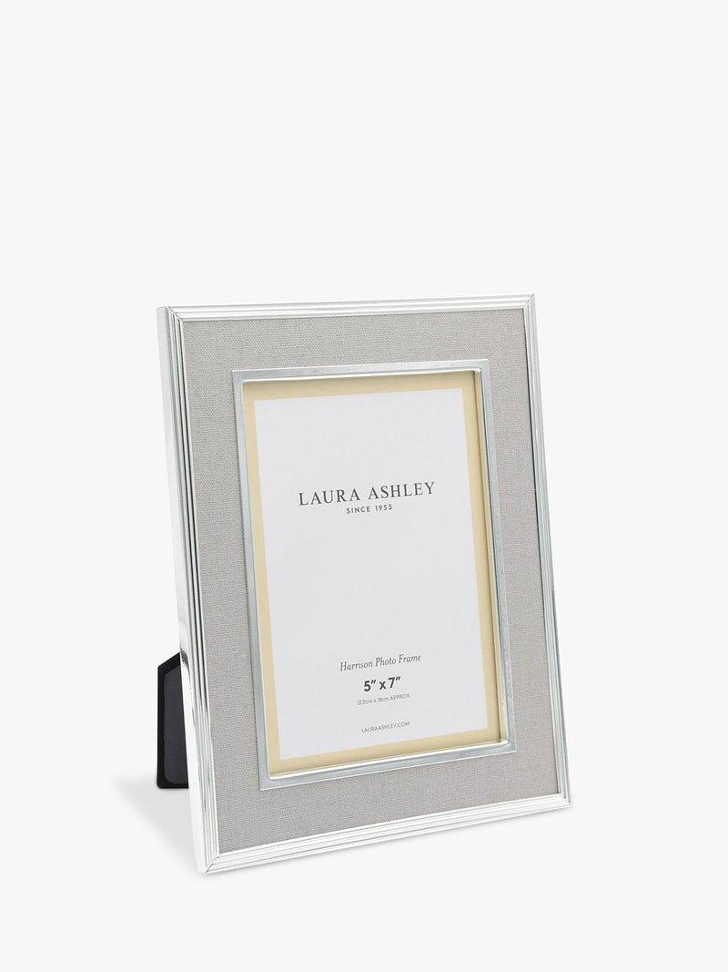 Laura Ashley Harrison Linen photo frame 5 x 7 inch (13 x 18 cm), UK version