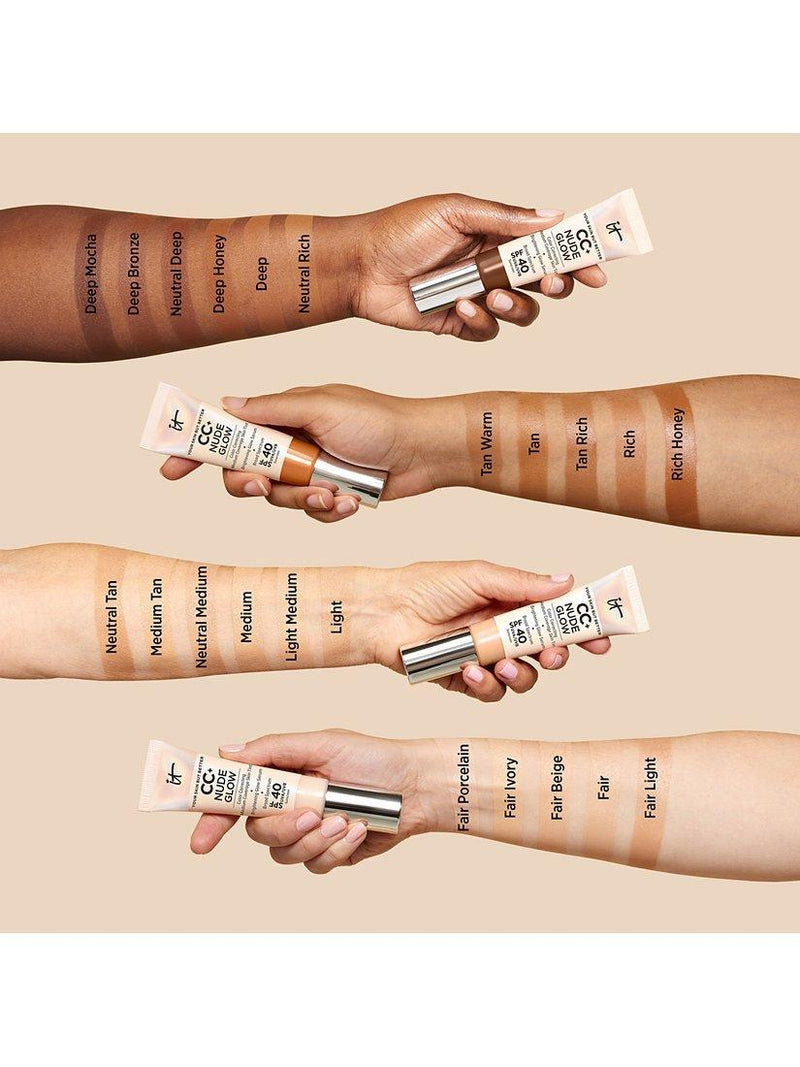 IT Cosmetics CC+ Nude Glow CC cream, UK version