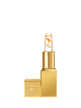 Shade-Shifting Lip Balm with Gold-Toned Flecks and pH-Adaptive Stain