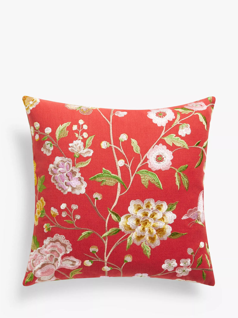 Sanderson Chinoiserie Hall cushion (British brand)
