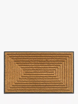 Diamond Scraper Door Mat with Absorbent Coir Pile